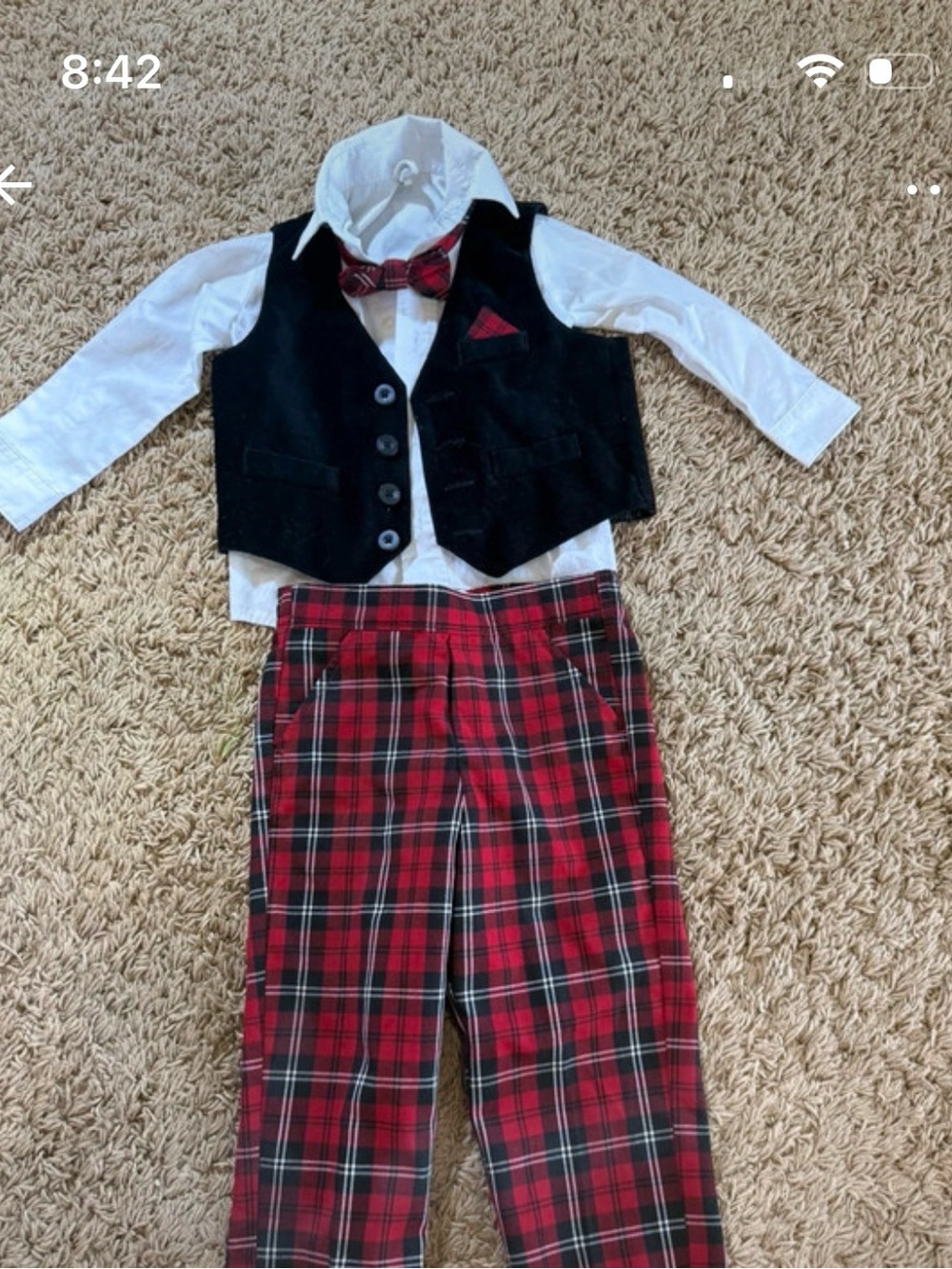 Boys starting our outfit 18 months
